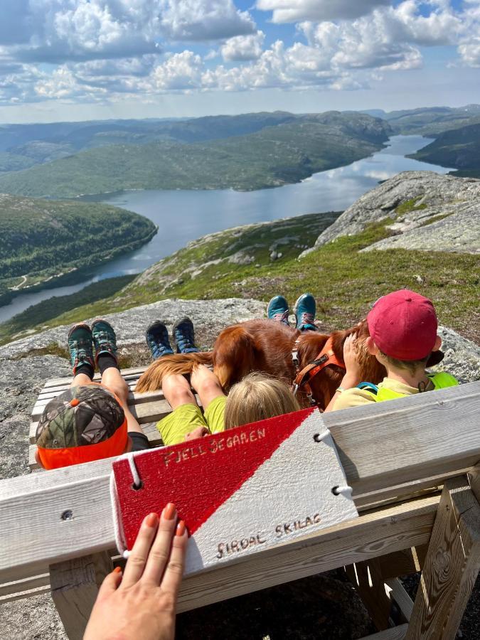 Flott Leilighet Pa Haugen I Sirdal Tjorhom Екстер'єр фото