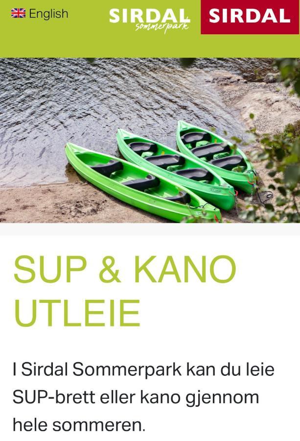 Flott Leilighet Pa Haugen I Sirdal Tjorhom Екстер'єр фото