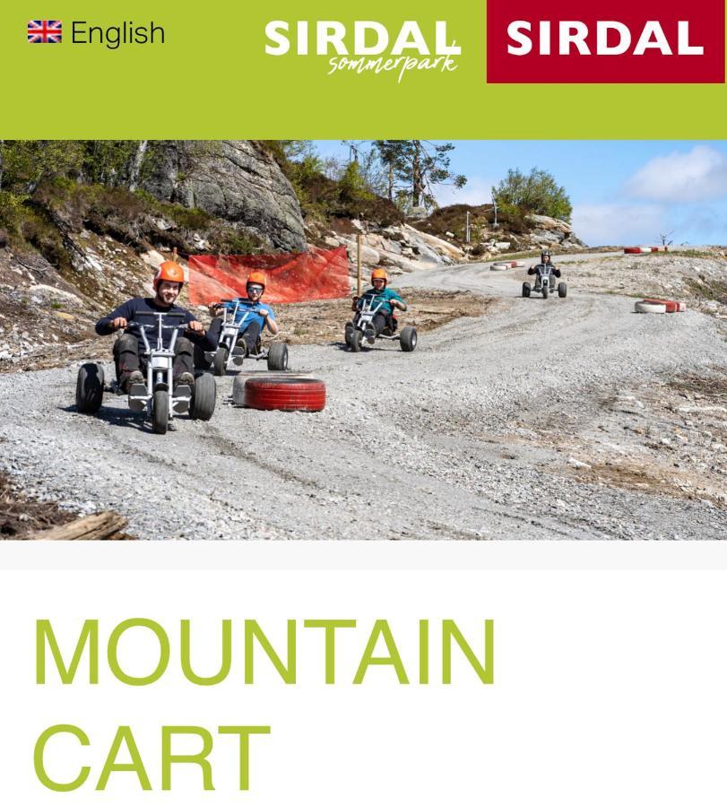 Flott Leilighet Pa Haugen I Sirdal Tjorhom Екстер'єр фото
